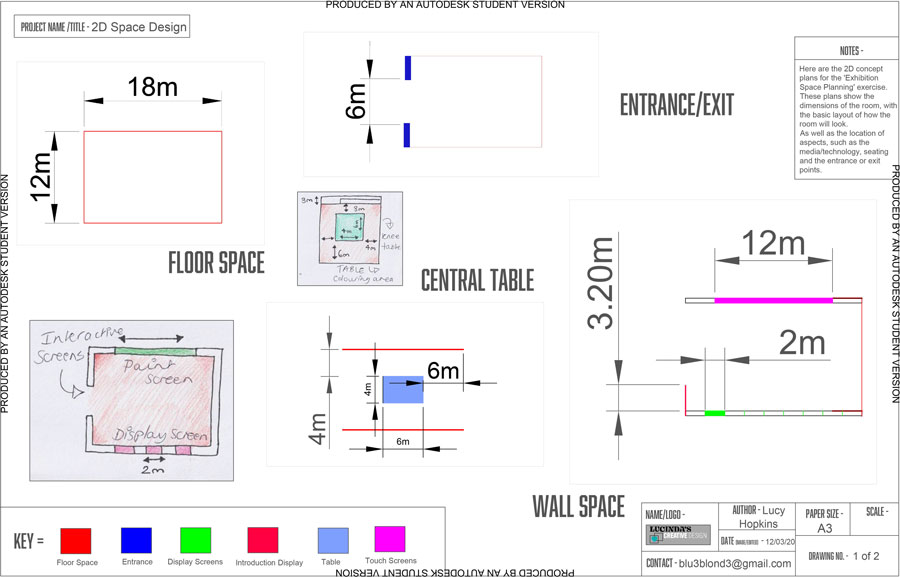 2d cad plans