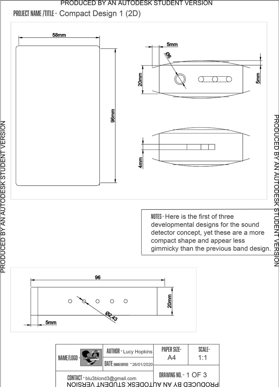 2D CAD drawing