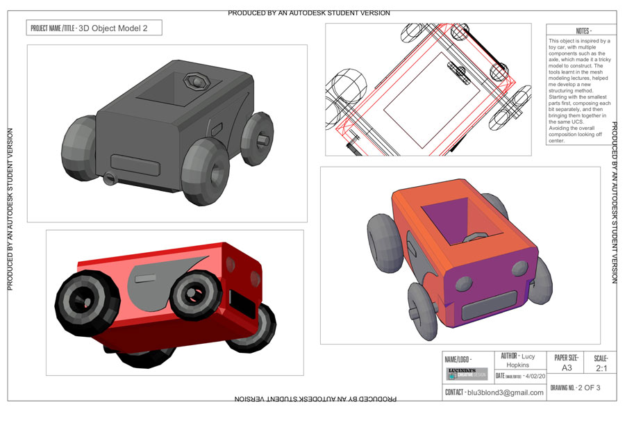 3D CAD Drawing