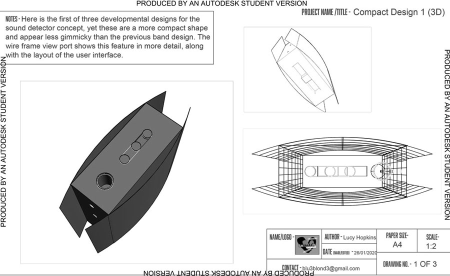 3D CAD Drawing