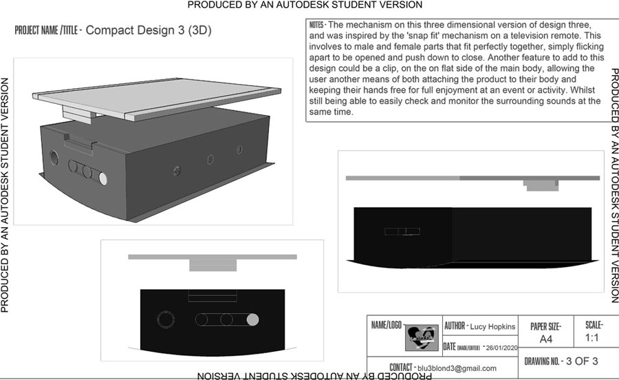 3D CAD Drawing