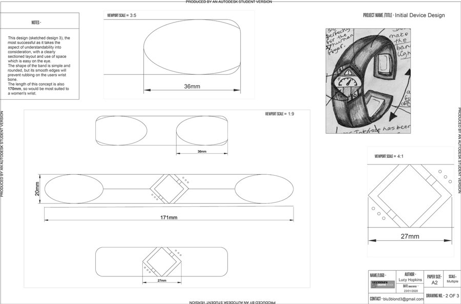 2D CAD sketch