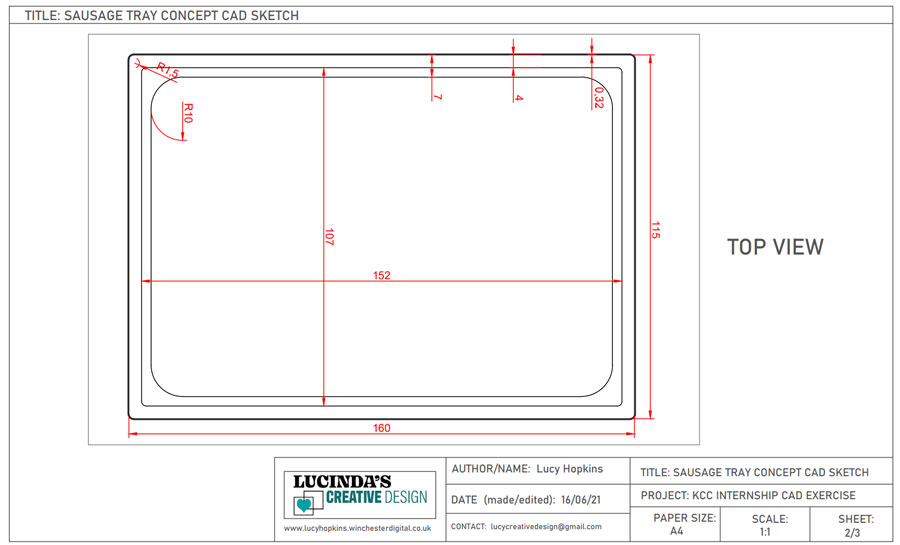 cad sheet