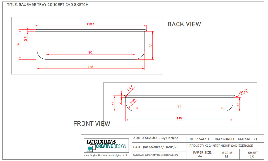 cad sheet